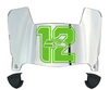 Seattle Seahawks Mini Football Helmet Visor Shield w/ Clips - PICK VISOR & LOGO COLOR