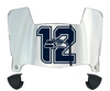 Seattle Seahawks Mini Football Helmet Visor Shield w/ Clips - PICK VISOR & LOGO COLOR