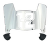 Seattle Seahawks Mini Football Helmet Visor Shield w/ Clips - PICK VISOR & LOGO COLOR