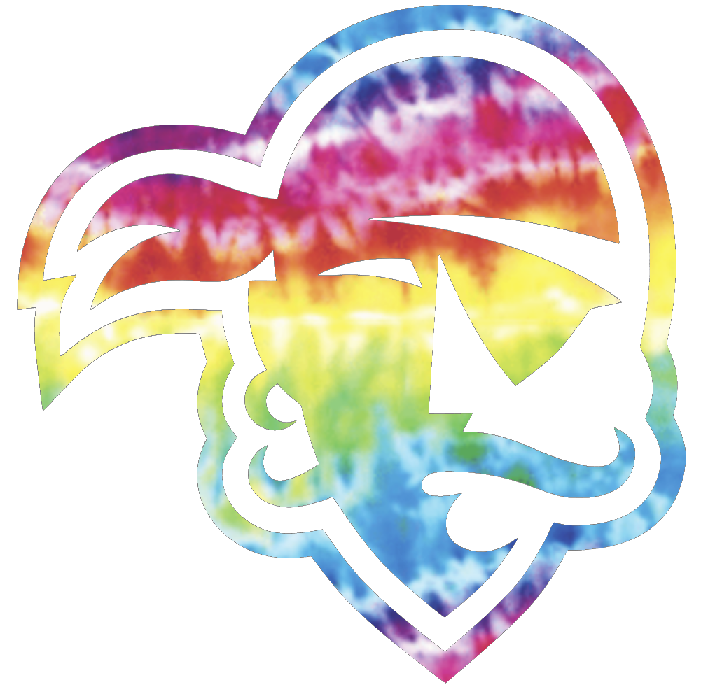 Seton Hall Pirates Team Logo Crucial Catch Cancer Tie Dye Vinyl Decal PICK SIZE