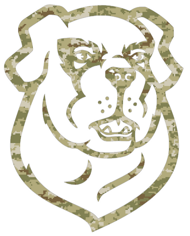 Siena Saints Team Logo Salute to Service Camouflage Camo Vinyl Decal PICK SIZE
