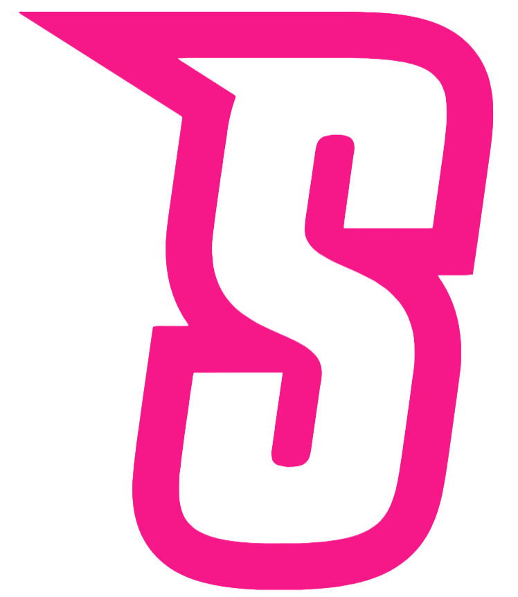 Siena Saints Hot Pink S Logo Premium DieCut Vinyl Decal PICK SIZE