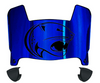 South Alabama Jaguars Mini Football Helmet Visor Shield w/ Clips - PICK VISOR & LOGO COLOR