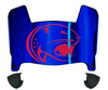 South Alabama Jaguars Mini Football Helmet Visor Shield w/ Clips - PICK VISOR & LOGO COLOR