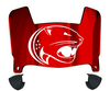 South Alabama Jaguars Mini Football Helmet Visor Shield w/ Clips - PICK VISOR & LOGO COLOR