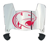 South Alabama Jaguars Mini Football Helmet Visor Shield w/ Clips - PICK VISOR & LOGO COLOR