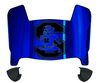 South Carolina State Bulldogs Mini Football Helmet Visor Shield w/ Clips - PICK VISOR & LOGO COLOR