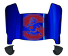 South Carolina State Bulldogs Mini Football Helmet Visor Shield w/ Clips - PICK VISOR & LOGO COLOR