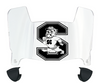 South Carolina State Bulldogs Mini Football Helmet Visor Shield w/ Clips - PICK VISOR & LOGO COLOR