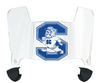South Carolina State Bulldogs Mini Football Helmet Visor Shield w/ Clips - PICK VISOR & LOGO COLOR