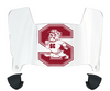 South Carolina State Bulldogs Mini Football Helmet Visor Shield w/ Clips - PICK VISOR & LOGO COLOR