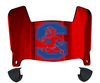 South Carolina State Bulldogs Mini Football Helmet Visor Shield w/ Clips - PICK VISOR & LOGO COLOR