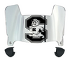 South Carolina State Bulldogs Mini Football Helmet Visor Shield w/ Clips - PICK VISOR & LOGO COLOR