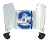 South Carolina State Bulldogs Mini Football Helmet Visor Shield w/ Clips - PICK VISOR & LOGO COLOR