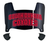South Dakota Coyotes Mini Football Helmet Visor Shield w/ Clips - PICK VISOR & LOGO COLOR