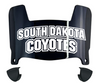 South Dakota Coyotes Mini Football Helmet Visor Shield w/ Clips - PICK VISOR & LOGO COLOR