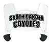 South Dakota Coyotes Mini Football Helmet Visor Shield w/ Clips - PICK VISOR & LOGO COLOR