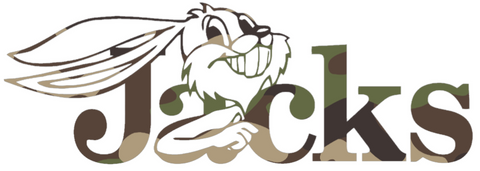 South Dakota State Jackrabbits Woodland Camo Camouflage Retro Throwback Logo Premium DieCut Vinyl Decal PICK SIZE