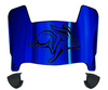 South Dakota State Jackrabbits Mini Football Helmet Visor Shield w/ Clips - PICK VISOR & LOGO COLOR