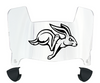 South Dakota State Jackrabbits Mini Football Helmet Visor Shield w/ Clips - PICK VISOR & LOGO COLOR
