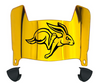 South Dakota State Jackrabbits Mini Football Helmet Visor Shield w/ Clips - PICK VISOR & LOGO COLOR