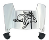 South Dakota State Jackrabbits Mini Football Helmet Visor Shield w/ Clips - PICK VISOR & LOGO COLOR