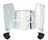 South Dakota State Jackrabbits Mini Football Helmet Visor Shield w/ Clips - PICK VISOR & LOGO COLOR