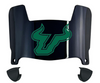 South Florida Bulls Mini Football Helmet Visor Shield w/ Clips - PICK VISOR & LOGO COLOR