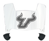 South Florida Bulls Mini Football Helmet Visor Shield w/ Clips - PICK VISOR & LOGO COLOR