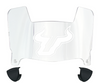 South Florida Bulls Mini Football Helmet Visor Shield w/ Clips - PICK VISOR & LOGO COLOR
