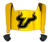 South Florida Bulls Mini Football Helmet Visor Shield w/ Clips - PICK VISOR & LOGO COLOR