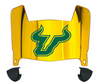 South Florida Bulls Mini Football Helmet Visor Shield w/ Clips - PICK VISOR & LOGO COLOR