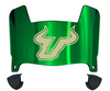 South Florida Bulls Mini Football Helmet Visor Shield w/ Clips - PICK VISOR & LOGO COLOR