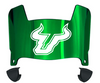 South Florida Bulls Mini Football Helmet Visor Shield w/ Clips - PICK VISOR & LOGO COLOR