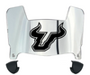 South Florida Bulls Mini Football Helmet Visor Shield w/ Clips - PICK VISOR & LOGO COLOR