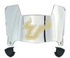 South Florida Bulls Mini Football Helmet Visor Shield w/ Clips - PICK VISOR & LOGO COLOR