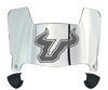 South Florida Bulls Mini Football Helmet Visor Shield w/ Clips - PICK VISOR & LOGO COLOR