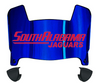 South Alabama Jaguars Mini Football Helmet Visor Shield w/ Clips - PICK VISOR & LOGO COLOR