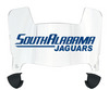 South Alabama Jaguars Mini Football Helmet Visor Shield w/ Clips - PICK VISOR & LOGO COLOR