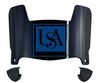 South Alabama Jaguars Mini Football Helmet Visor Shield w/ Clips - PICK VISOR & LOGO COLOR