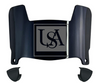 South Alabama Jaguars Mini Football Helmet Visor Shield w/ Clips - PICK VISOR & LOGO COLOR
