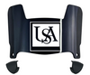 South Alabama Jaguars Mini Football Helmet Visor Shield w/ Clips - PICK VISOR & LOGO COLOR