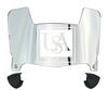 South Alabama Jaguars Mini Football Helmet Visor Shield w/ Clips - PICK VISOR & LOGO COLOR