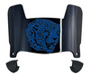 South Alabama Jaguars Mini Football Helmet Visor Shield w/ Clips - PICK VISOR & LOGO COLOR