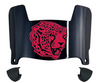 South Alabama Jaguars Mini Football Helmet Visor Shield w/ Clips - PICK VISOR & LOGO COLOR