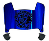 South Alabama Jaguars Mini Football Helmet Visor Shield w/ Clips - PICK VISOR & LOGO COLOR
