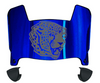 South Alabama Jaguars Mini Football Helmet Visor Shield w/ Clips - PICK VISOR & LOGO COLOR