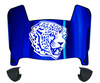 South Alabama Jaguars Mini Football Helmet Visor Shield w/ Clips - PICK VISOR & LOGO COLOR