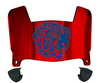 South Alabama Jaguars Mini Football Helmet Visor Shield w/ Clips - PICK VISOR & LOGO COLOR