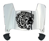 South Alabama Jaguars Mini Football Helmet Visor Shield w/ Clips - PICK VISOR & LOGO COLOR